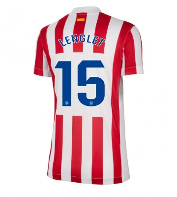 Atletico Madrid Clement Lenglet #15 Hjemmebanetrøje Dame 2025-26 Kortærmet